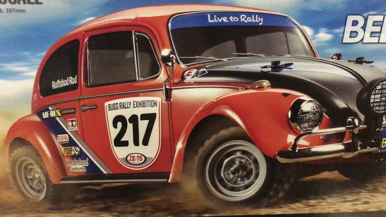 すぐ遊べるラジコン！】 XB 1/10 フォルクスワーゲン ビートル ラリー