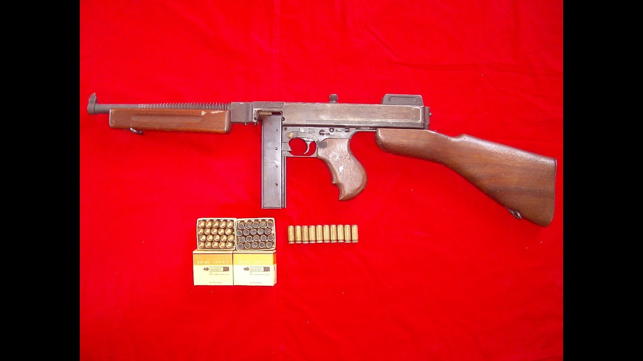 モデルガン】トンプソン M-1921 サブマシンガン MGC 1979年製 - YouTube
