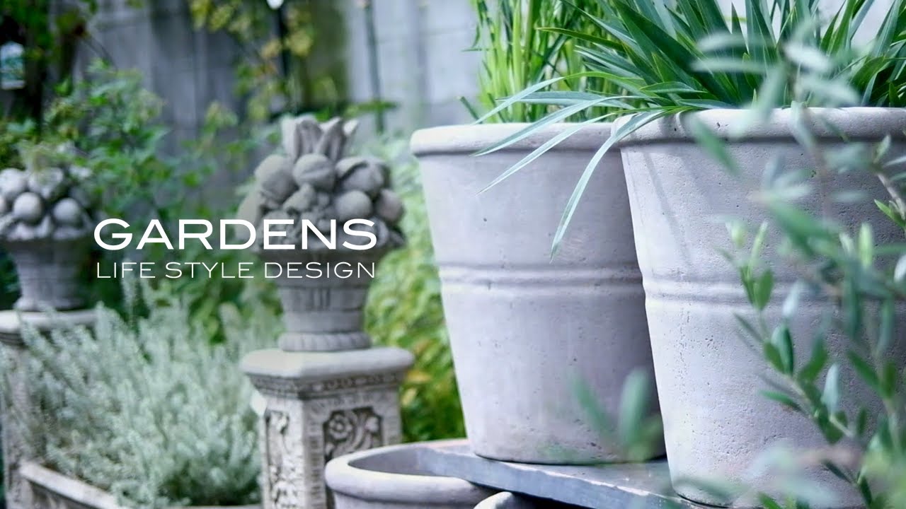 GARDENS | 秋のお庭ツアー | B GREENのポット紹介 Wonderful