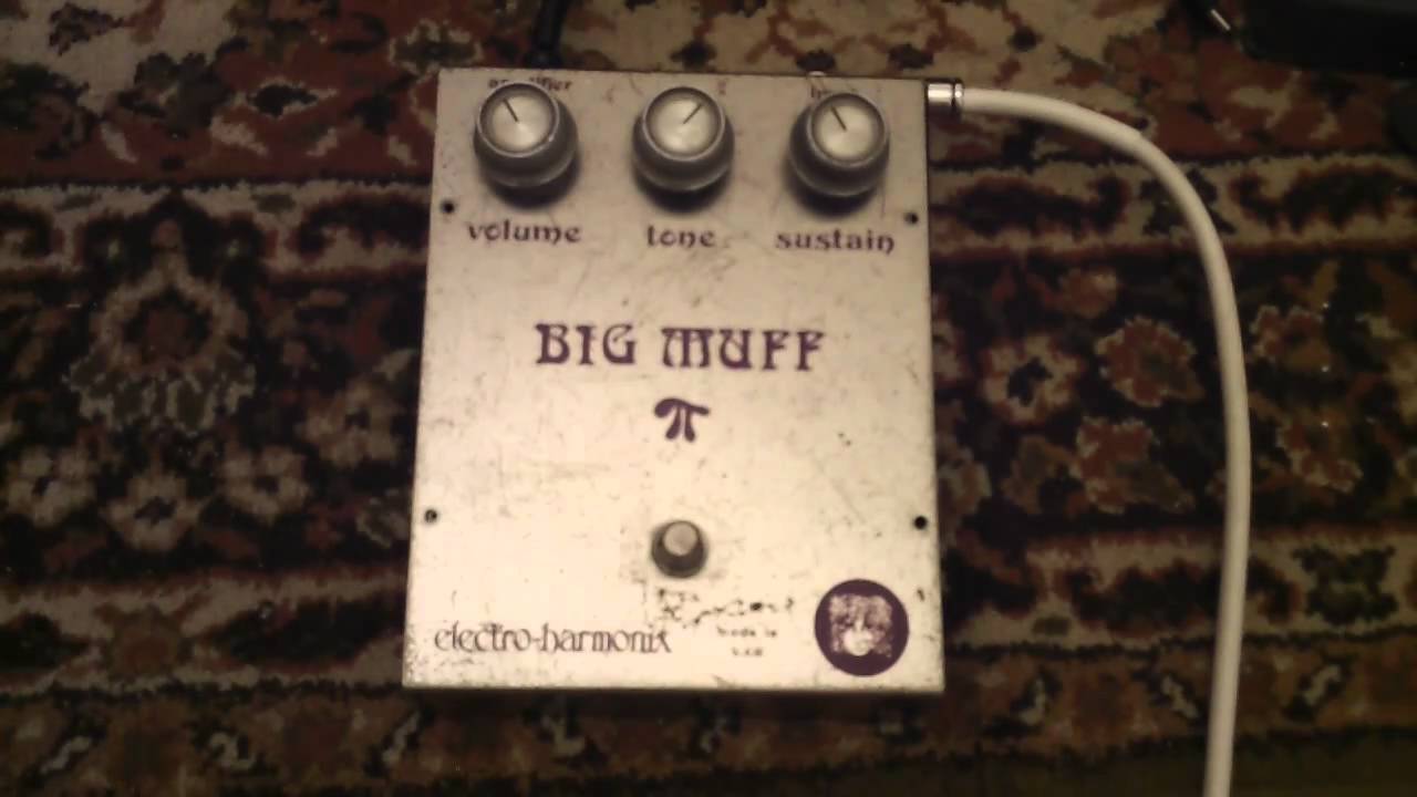 Electro Harmonix Big Muff Pi Ram's Head」ビンテージラムズヘッドを