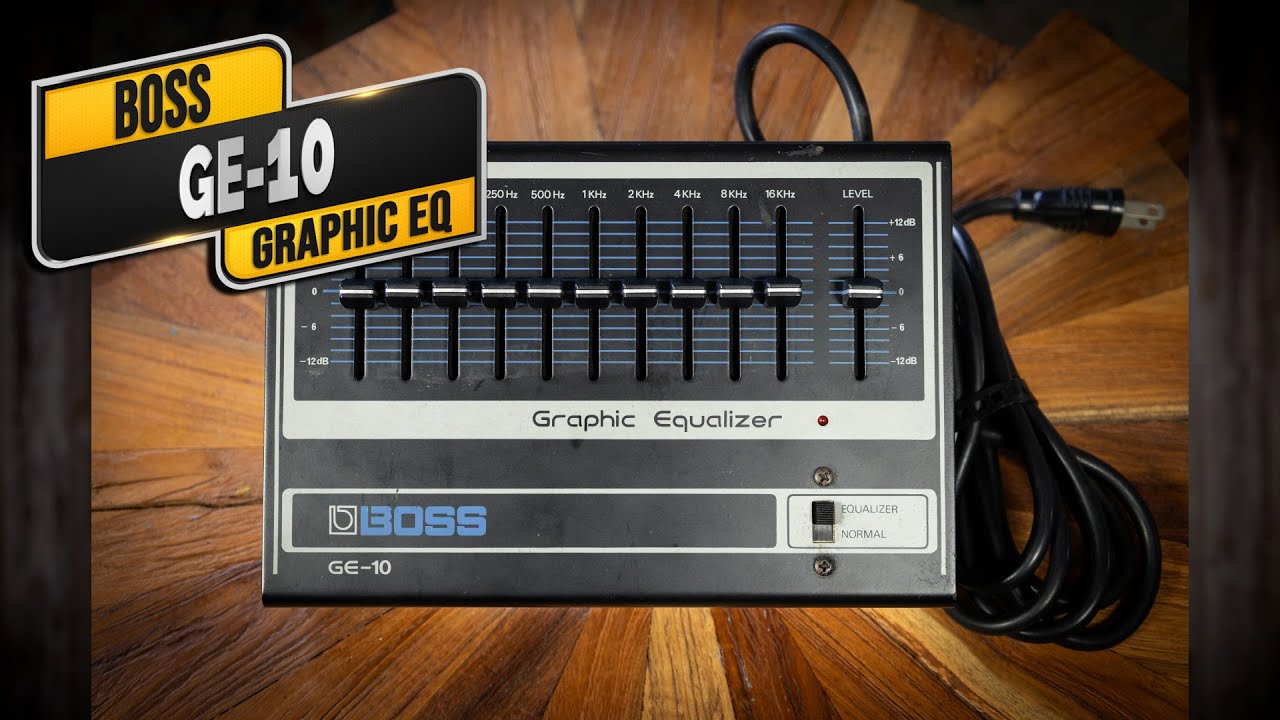 Boss GE-10 Graphic Equalizer 【公式通販】