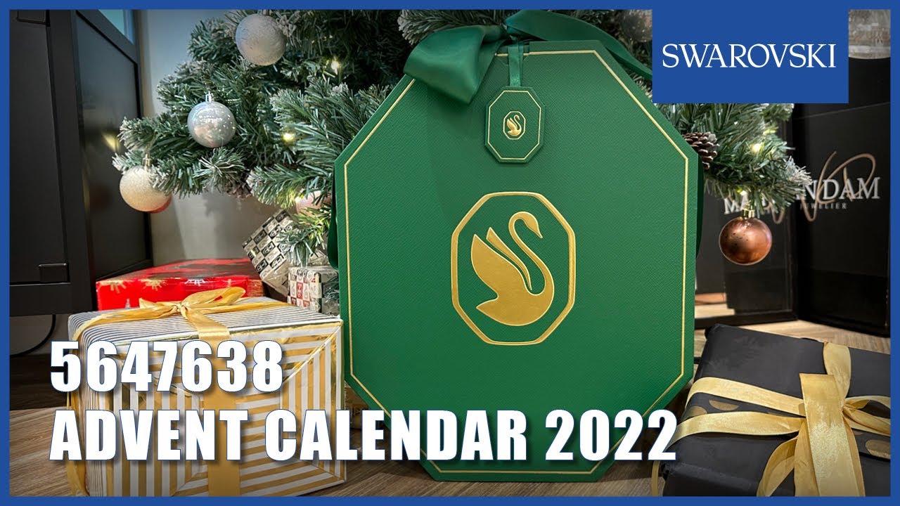 Unboxing Swarovski Advent Calendar 2022 - 5647638 - YouTube