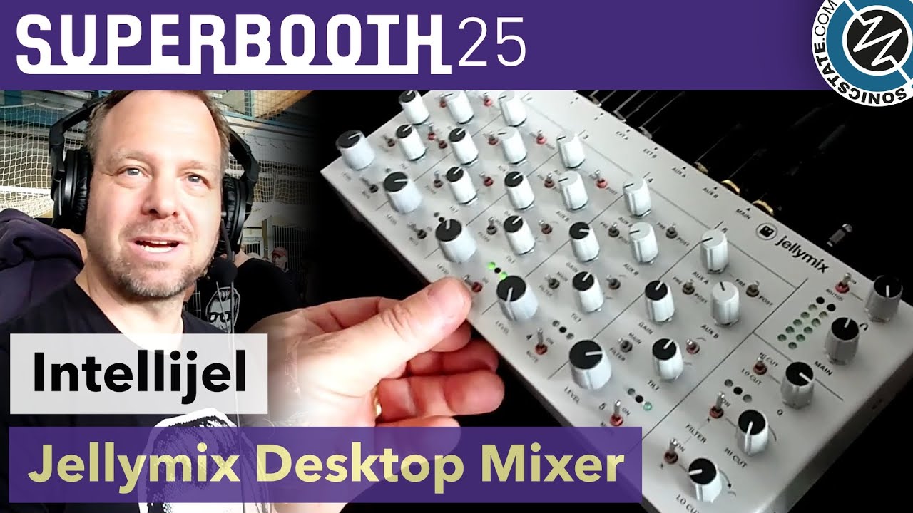 Intellijel Mixup - Compact Mono/Stereo Chainable Mixer - YouTube