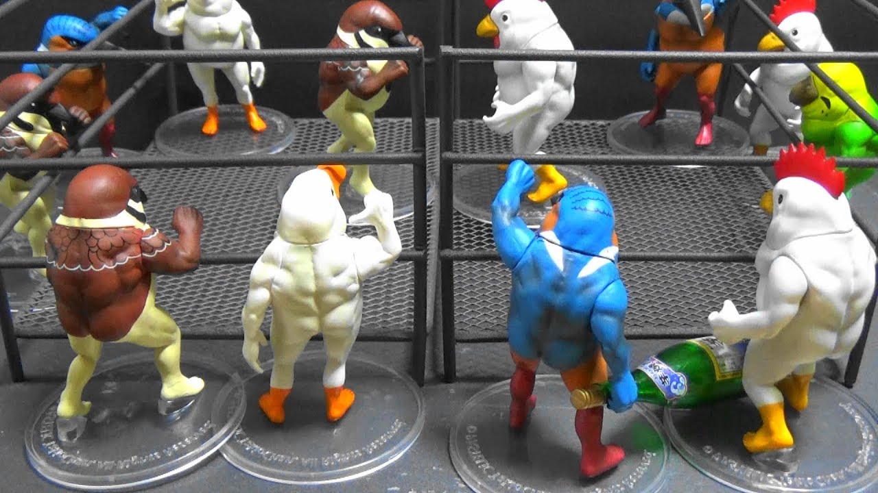 ガチムチ鳥 ガチャガチャ ガチムチ鳥 Capsule Toy Gachimuchi Bird（Muscle