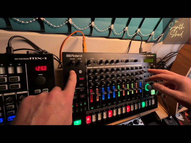 Roland MX-1 x Roland TR-8S: how to sync, side-chain, and multi