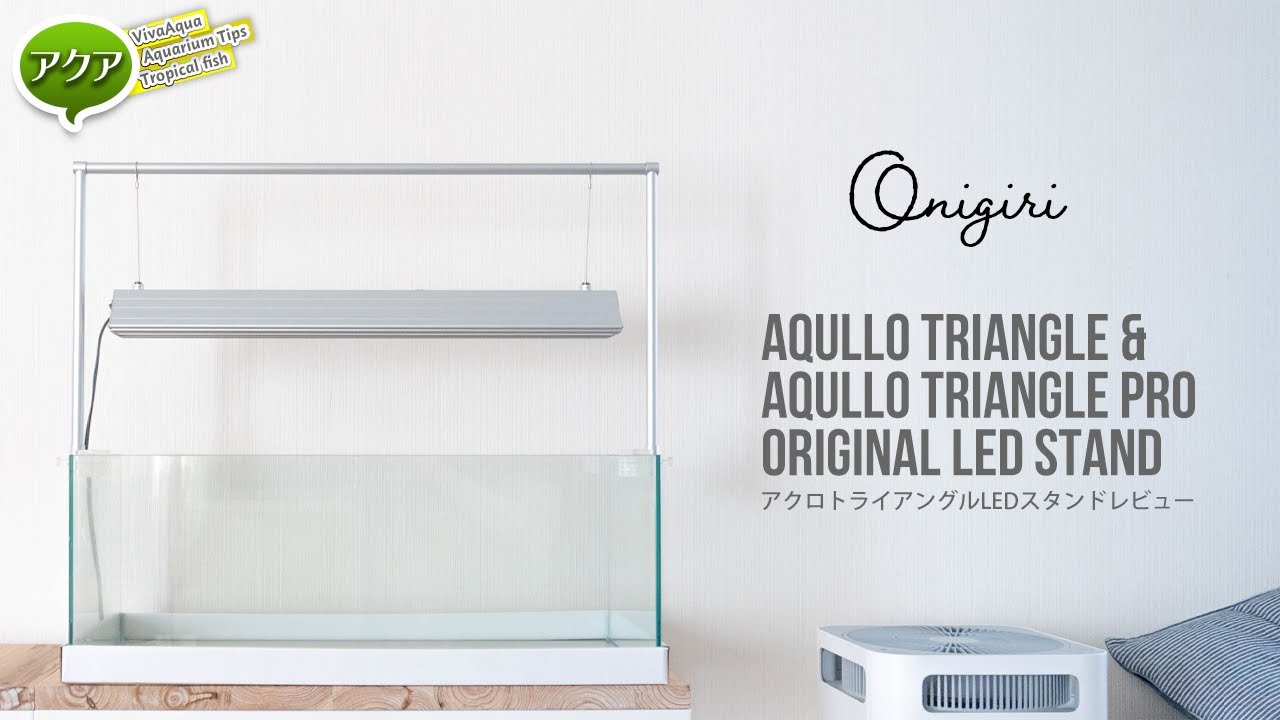 Rice ball stand review AcroTriangle LED stand #Aquarium #Charm