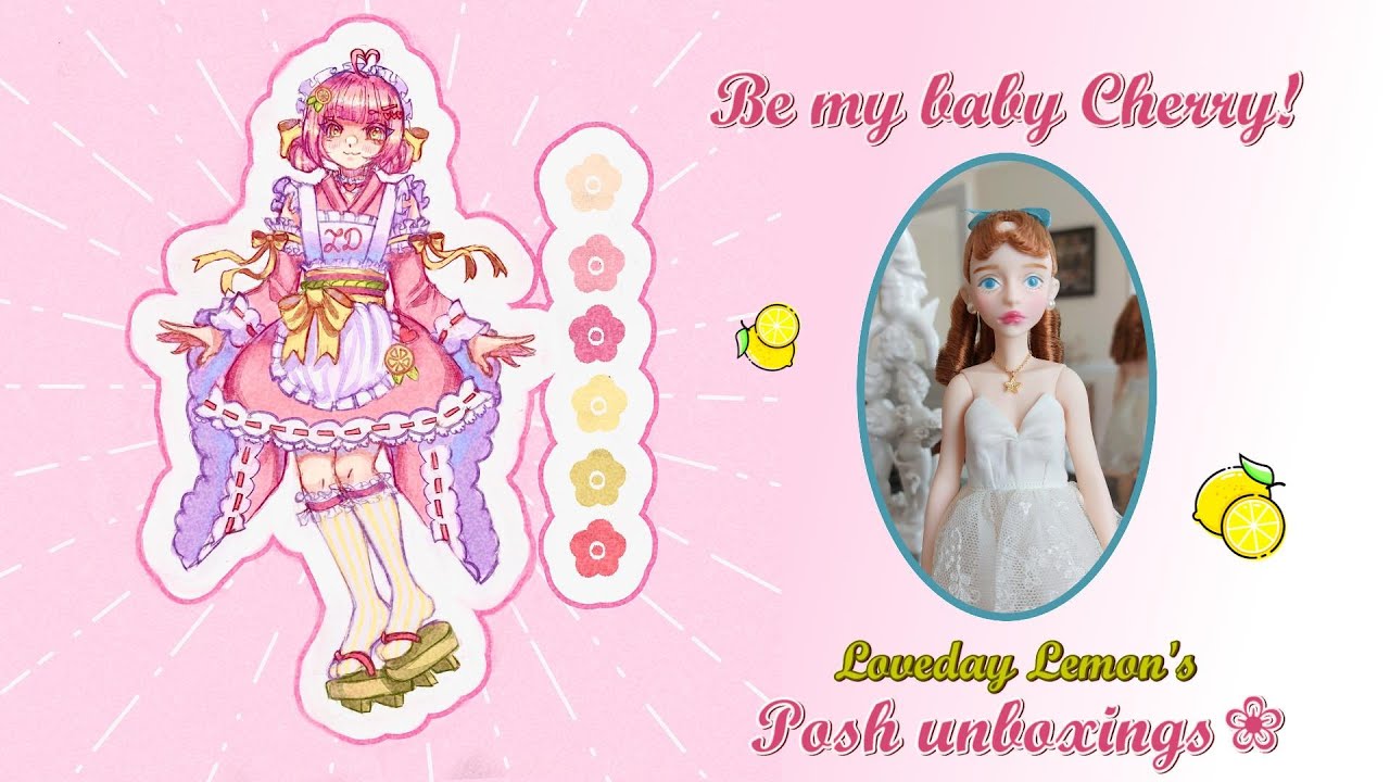 Unboxing a Be My Baby Cherry doll from Japanese artist Odani