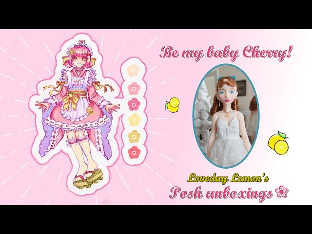 Unboxing a Be My Baby Cherry doll from Japanese artist Odani