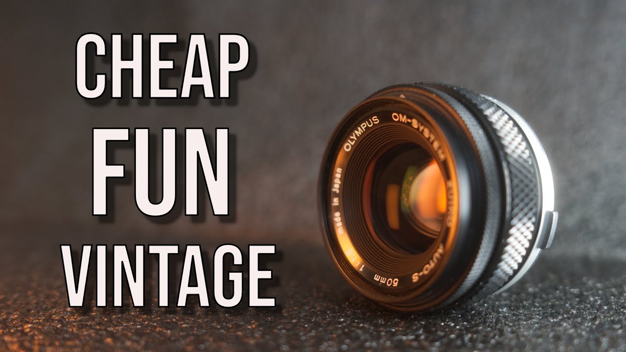 Olympus Zuiko auto-s 50mm f1.8 vintage lens - YouTube