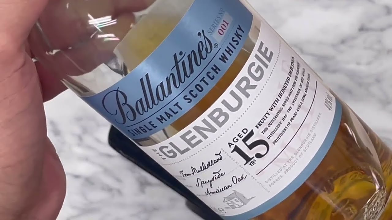 バランタイン シングルモルト グレンバーギー15年（ストレート） - YouTube