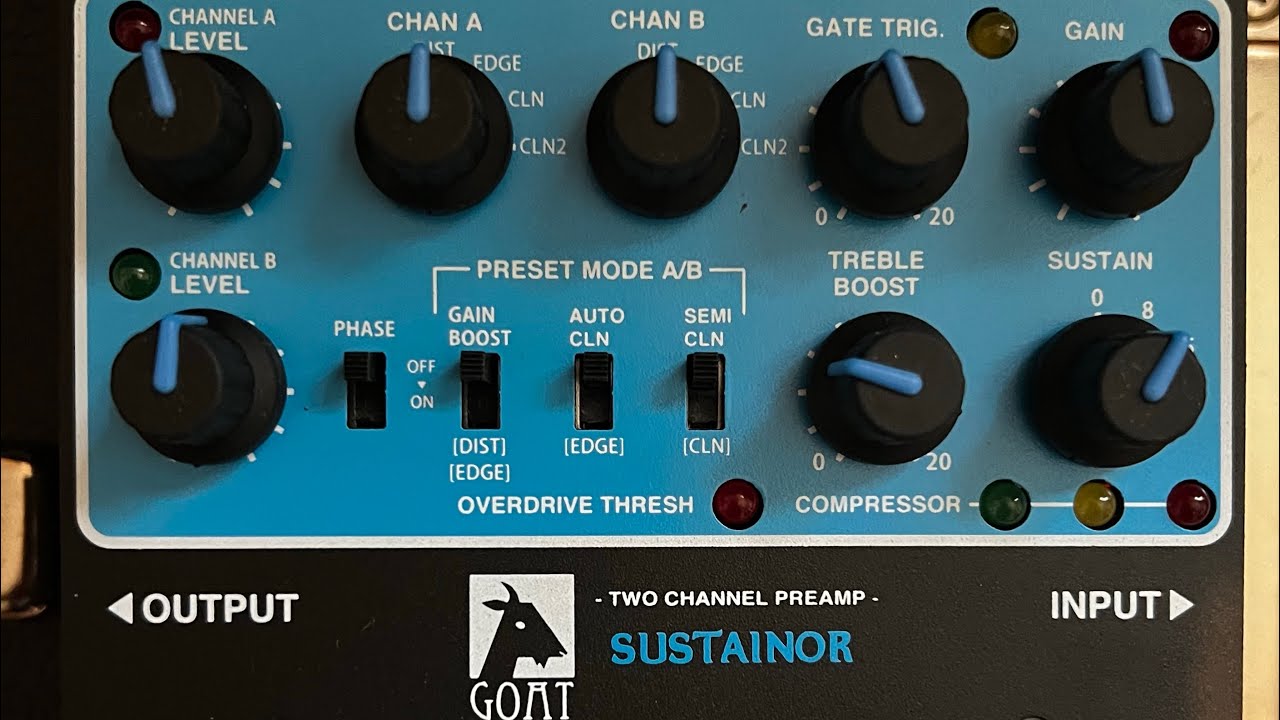 GOAT SUSTAINOR（Rockman clone） GOAT SUSTAINOR（Rockman clone） GOAT