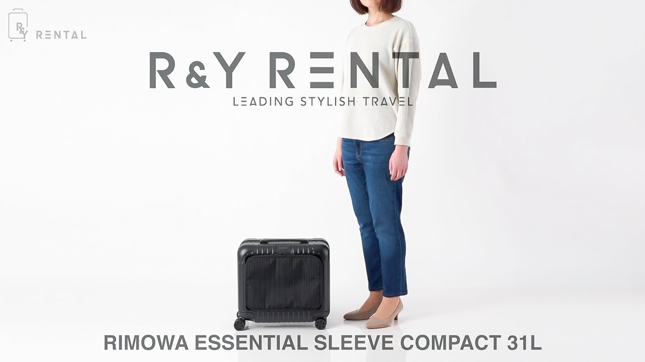 リモワ エッセンシャルスリーブ コンパクト 31L 4輪 RIMOWA ESSENTIAL
