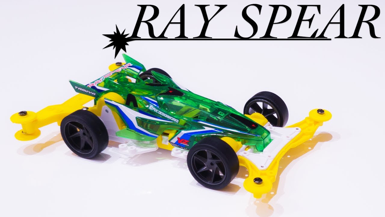 mini4wd】革命！極薄最軽量プラボディのレイスピアーがカッコ良くて