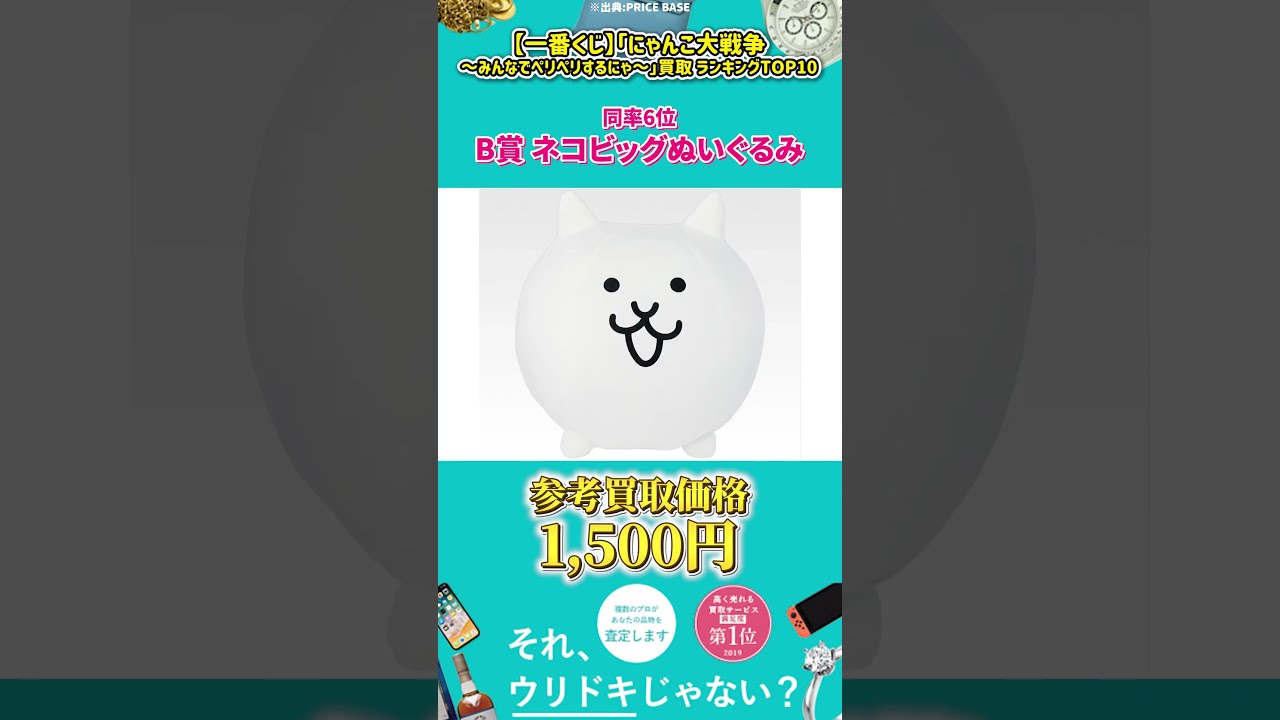 一番くじ】「にゃんこ大戦争 ～みんなでペリペリするにゃ～」 #Shorts