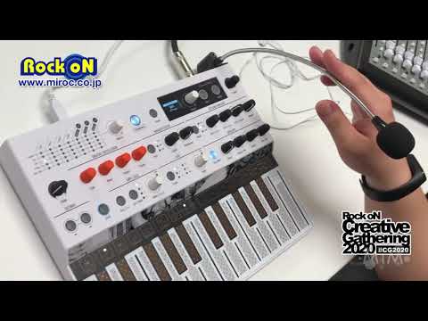 Rock oN Creative Gathering 2020：Arturia MicroFreak Vocoder