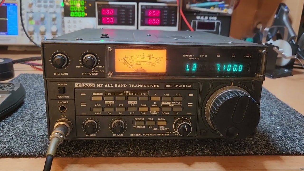 Icom IC731(IC735)HF Transceiver, one of the real treasures that