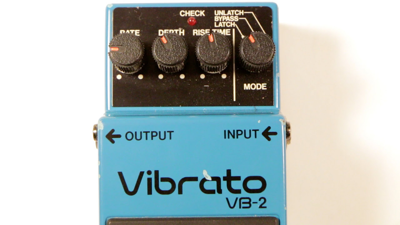 Boss Vibrato VB-2 - YouTube