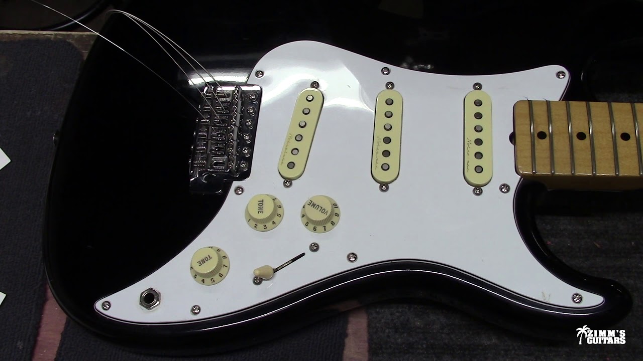 1986 Fender Squier Bullet Restring - YouTube