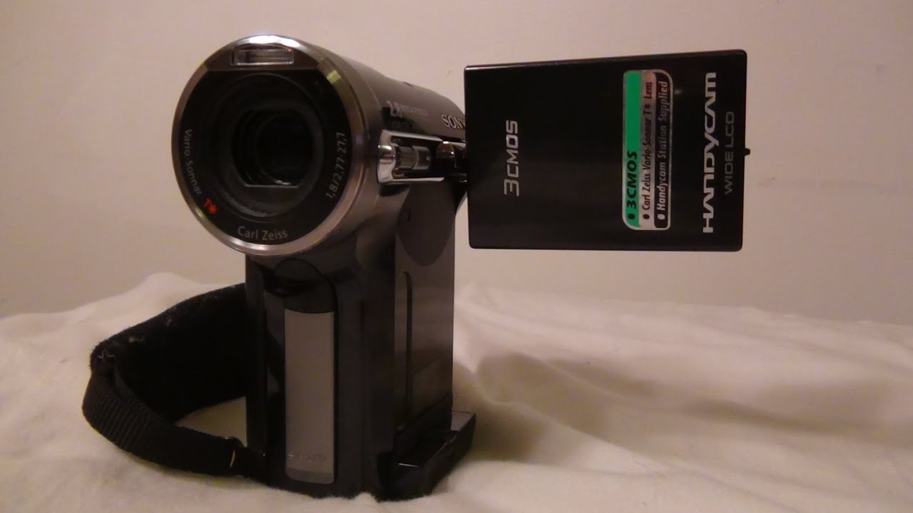 2005 Sony Handycam DCR PC1000 Review - YouTube