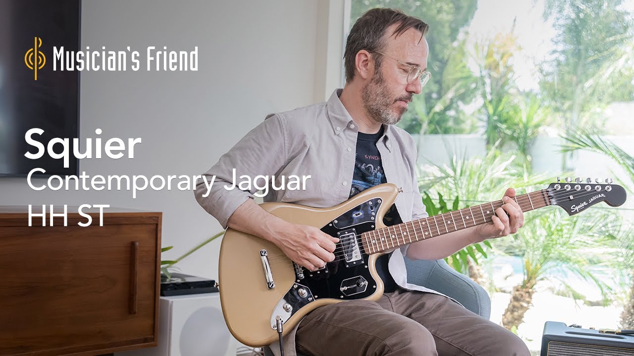 Squier Contemporary Jaguar HH ST Electric Guitar Demo - All