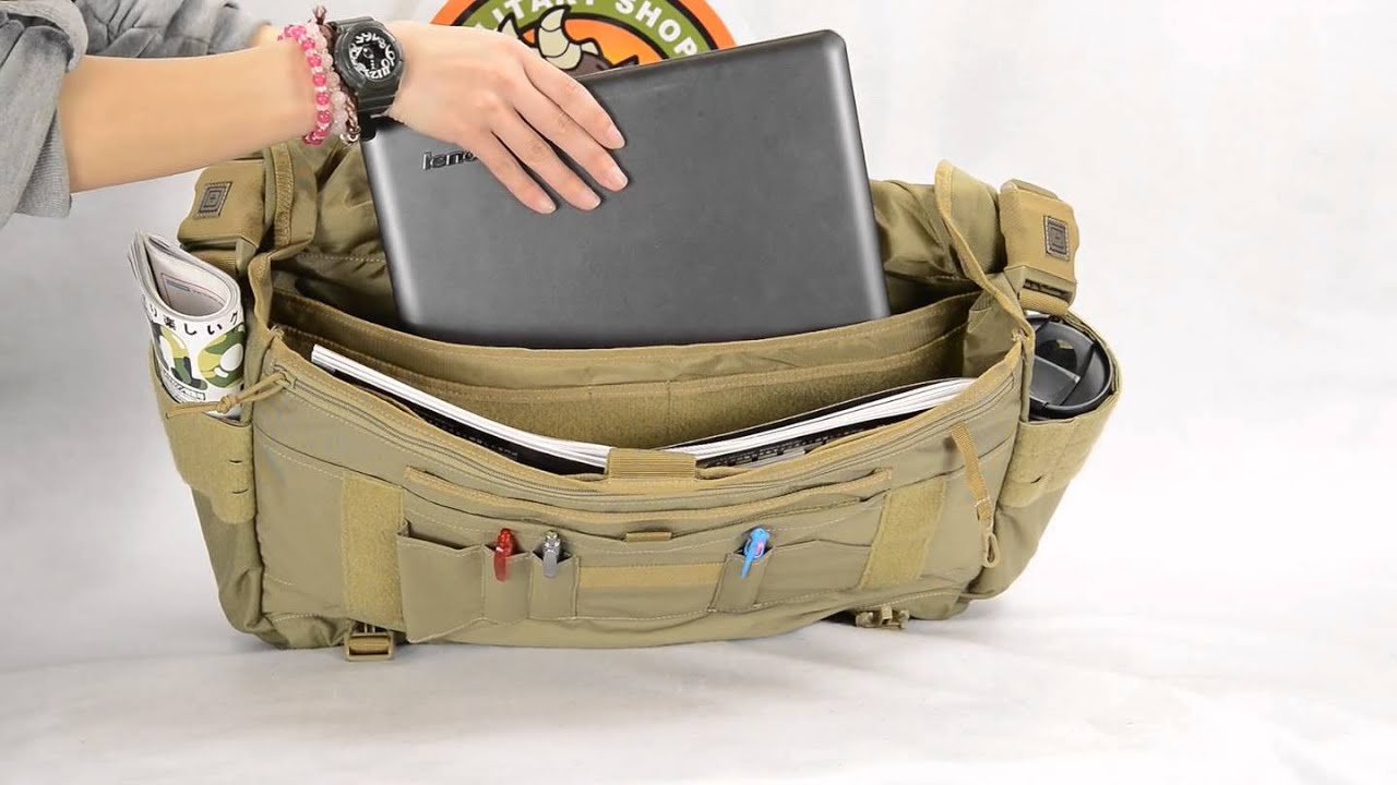 5.11タクティカル RUSH メッセンジャーバッグ - YouTube