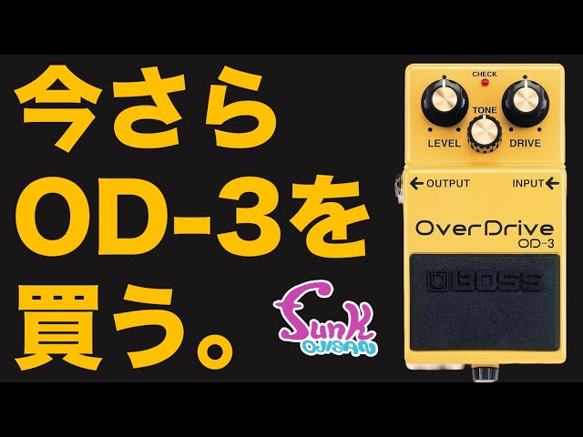 Kenken's Praise!?] A Late Review of the BOSS OD-3, a Long-Selling