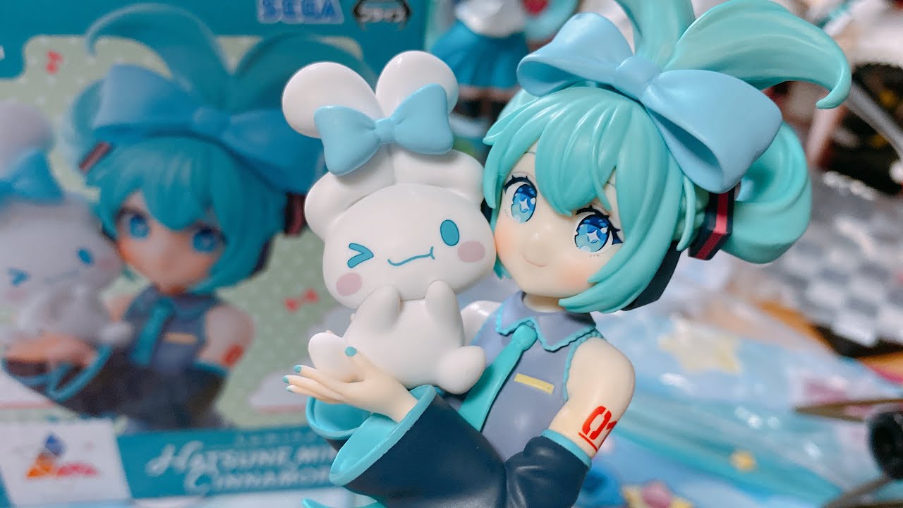 初音ミク シナモロール フィギュア 4体セット ③ 初音ミク