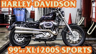 1999年 XL1200S スポーツスター1200スポーツ カスタム好調車 リジスポ