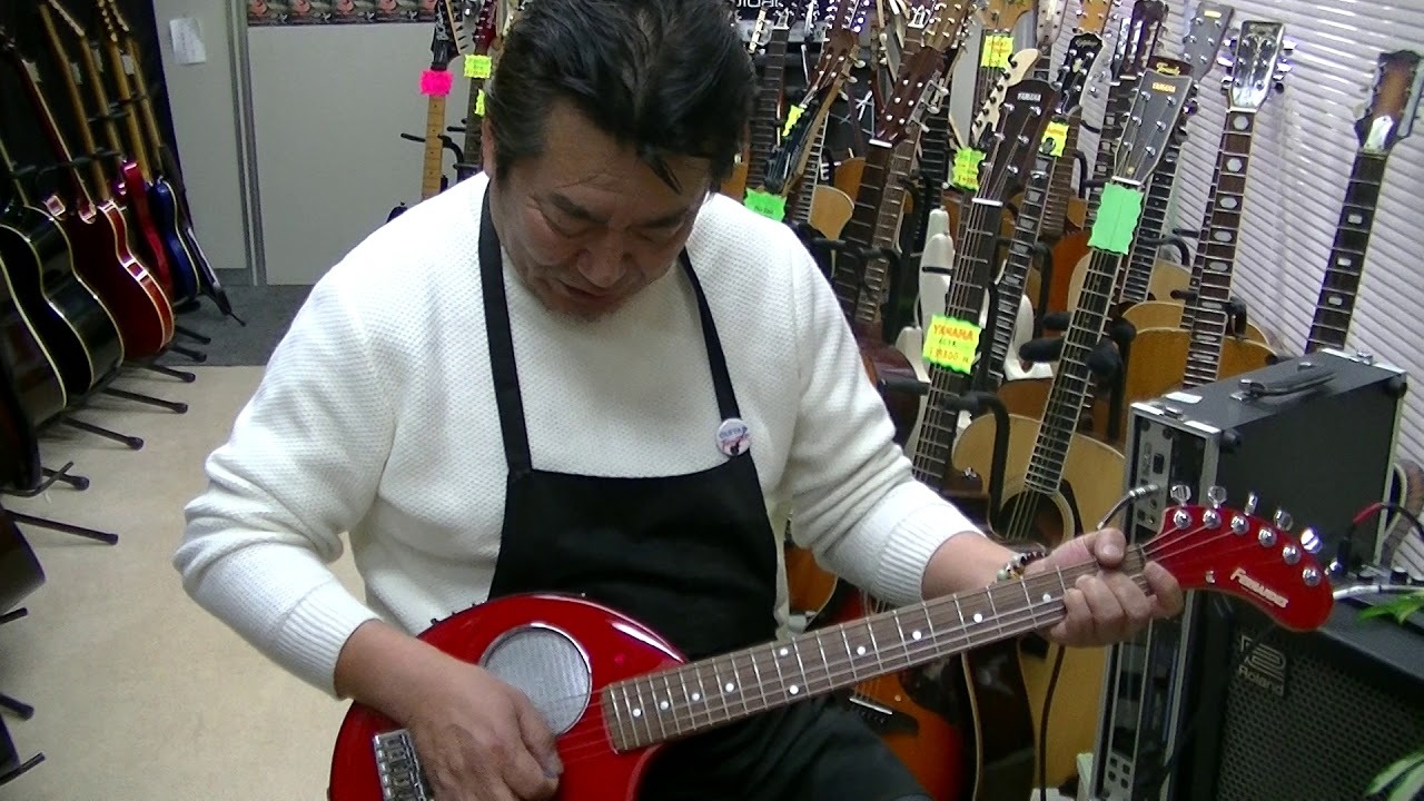 FERNANDES DEGI-ZO with built-in effects pedal! - YouTube