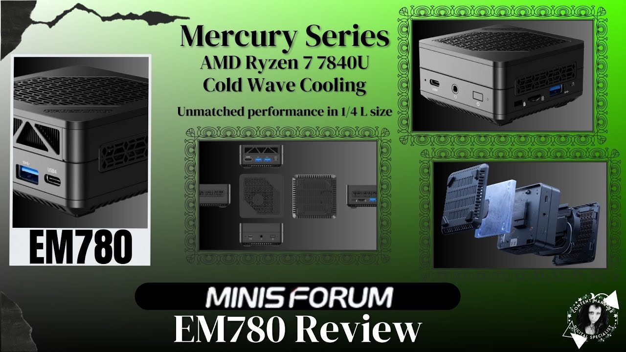 Minisforum EM780 Micro Mini PC - YouTube