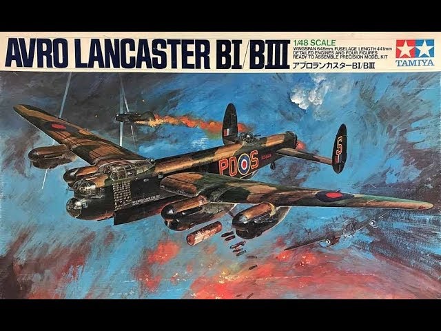 TAMIYA 1/48 Lancaster B MKI / III #61112 - YouTube