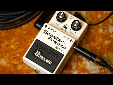 BOSS BP-1W Waza Craft Booster/Preamp Pedal | Demo and Overview