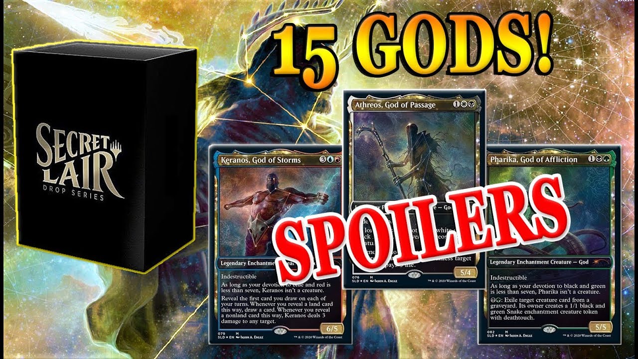 THEROS STARGAZING GODS REVEALED MTG Secret Lair Drop Series - YouTube