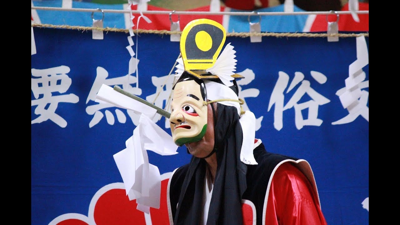 面めん備中神楽面手名槌命清巳作吉備のおもて荒神神楽舞踊大衆演劇