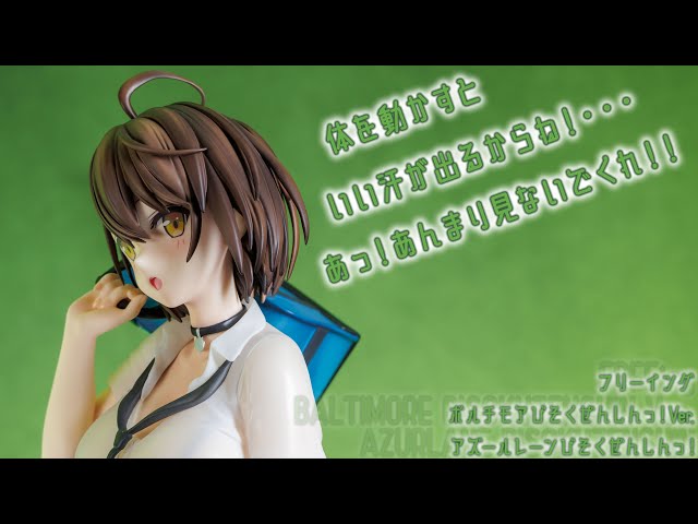 フィギュアレビュー 動画撮影 アズールレーン びそくぜんしんっ