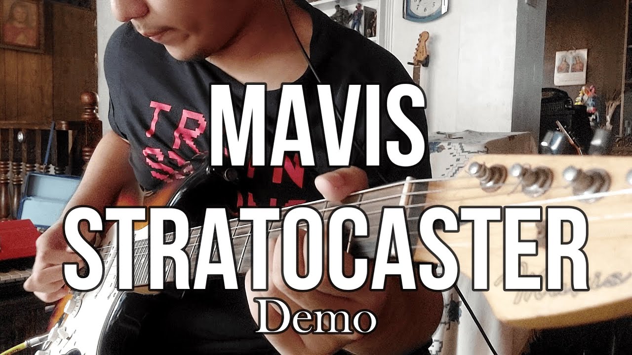 Mavis Stratocaster Demo - YouTube