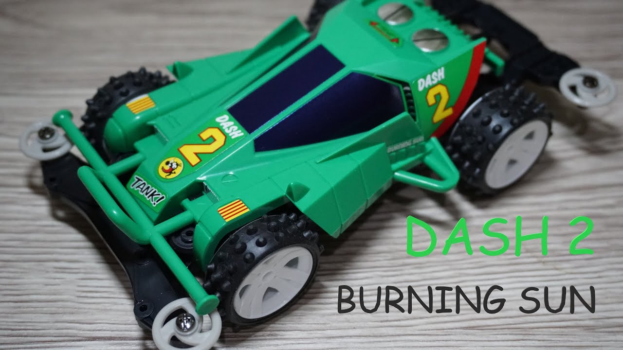 Dash 2 Burning Sun Unboxing & Assembling Tamiya Mini 4WD [ミニ四駆