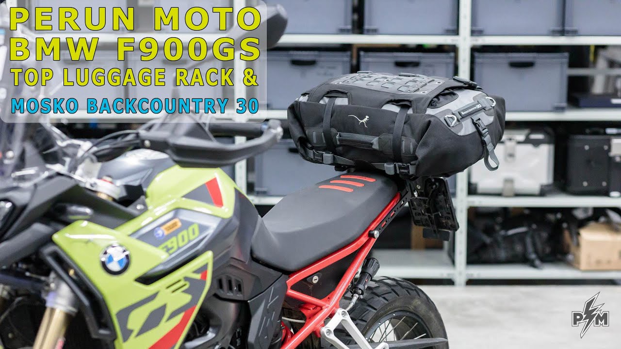 Mosko moto Backcountry 30l Duffle on BMW F900GS - Perunmoto
