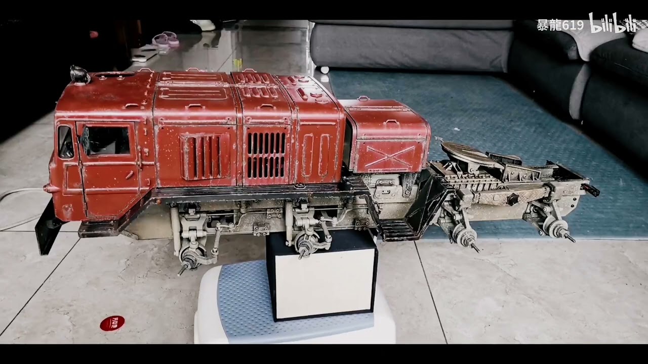 CROSS RC BT8 MAZ 537 scale 1:12 Build and Run 8x8 rc truck - YouTube