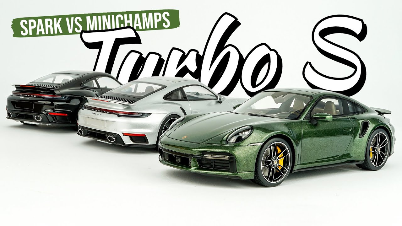 Porsche 992 Turbo S model car review // Made in 1/18 scale both my