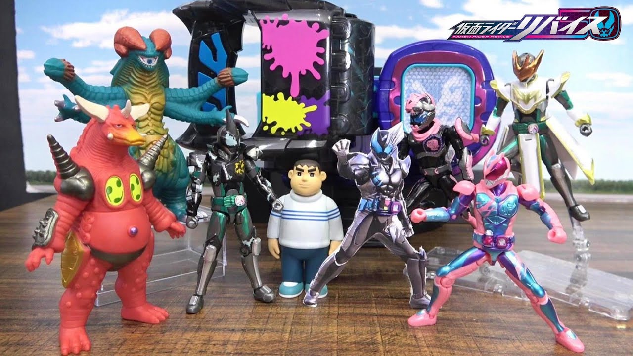 仮面ライダーリバイス高レアデッキ 五十嵐大二と門田ヒロミのダブル