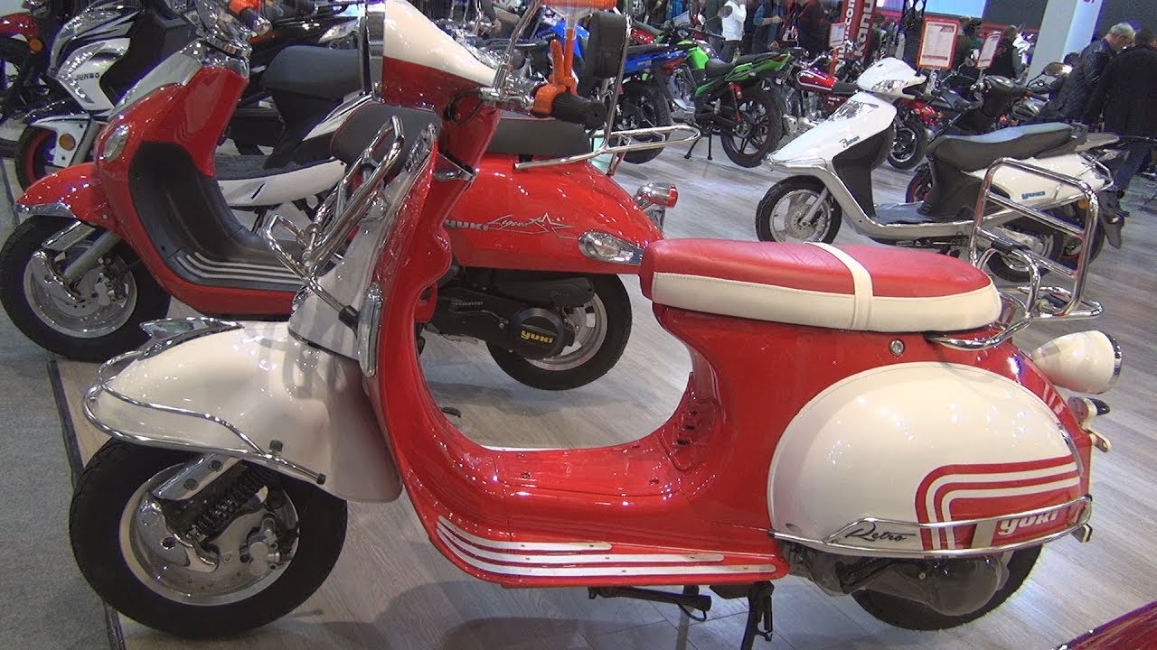 Yuki Motor ZN-150T-27 Retro (2019) Exterior and Interior - YouTube