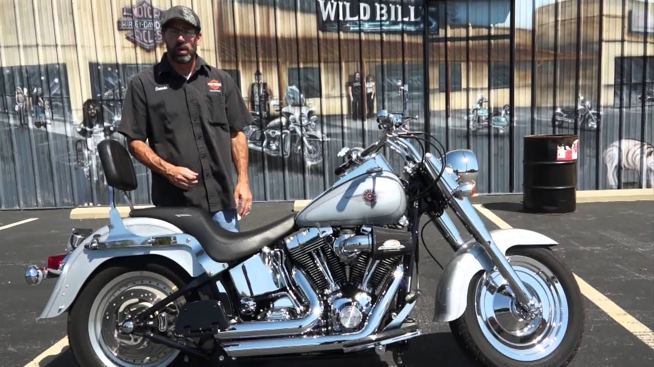 2002 Harley Davidson Softail Fatboy - YouTube