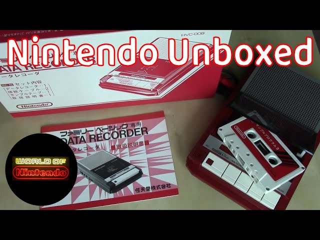 Nintendo Unboxed: Famicom Data Recorder (JP ファミリーコンピュータ