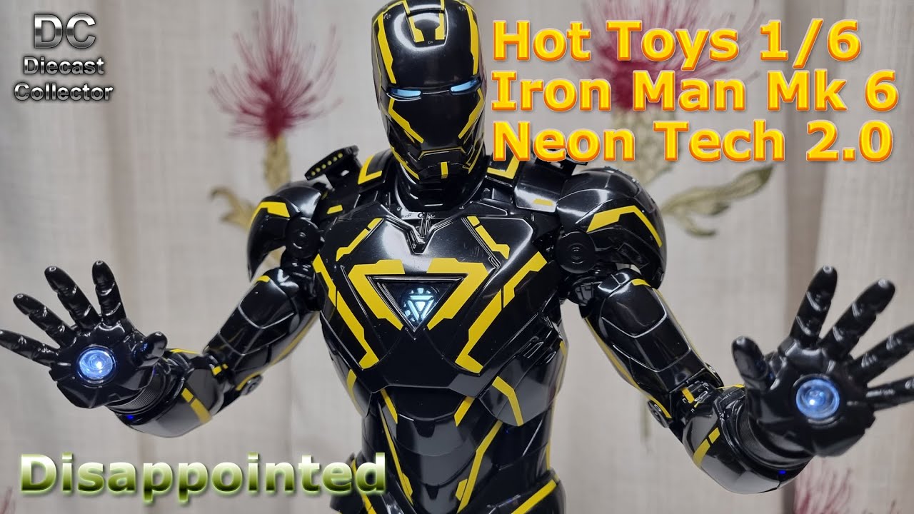Hot Toys - Iron Man Mark 6 - Neon Tech 2.0 (Iron Man 2) - 1/6