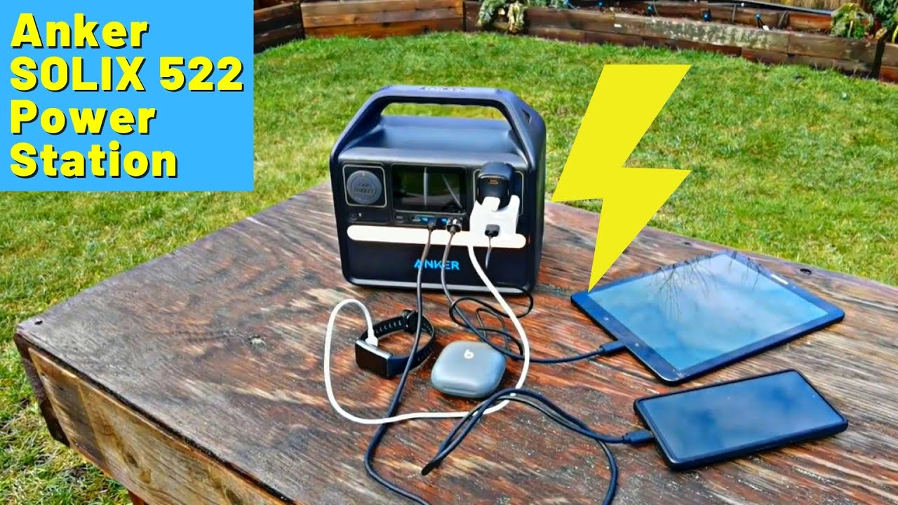 Power Up Your Devices! Anker SOLIX 522 Review - Handy Andy Reviews
