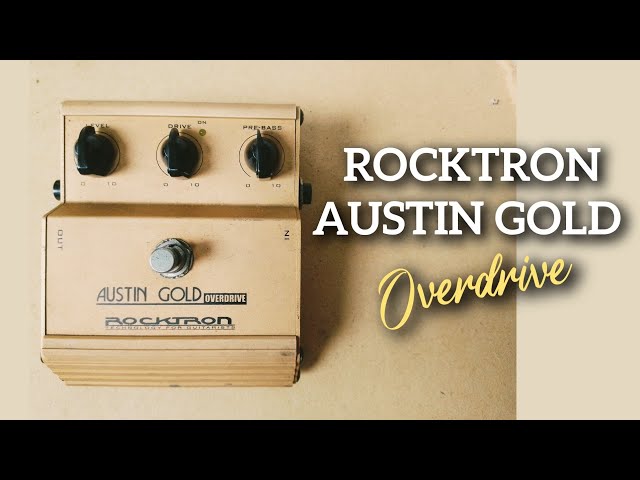 Rocktron Austin Gold オーバードライブ ブースター Rocktron Austin