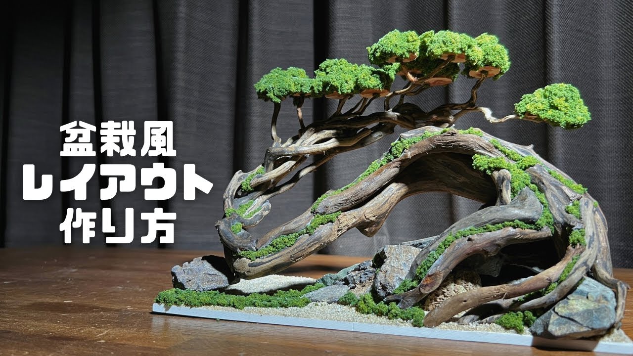 Bonsai-style Layout | 30cm Aquarium | Aquarium | Terrarium - YouTube