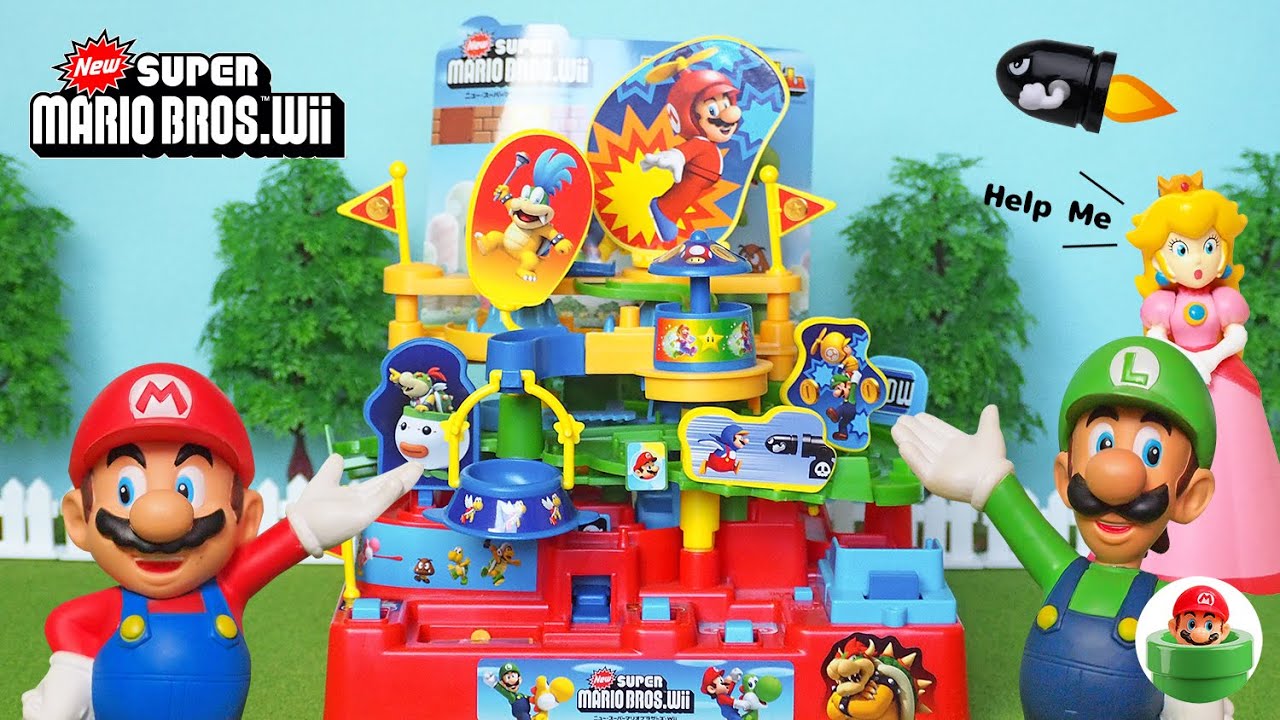 Mario's exciting adventure game 