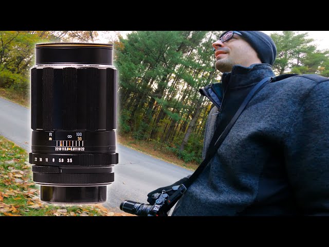 Asahi Super Takumar 135mm f/3.5 Lens Overview & Photowalk - YouTube